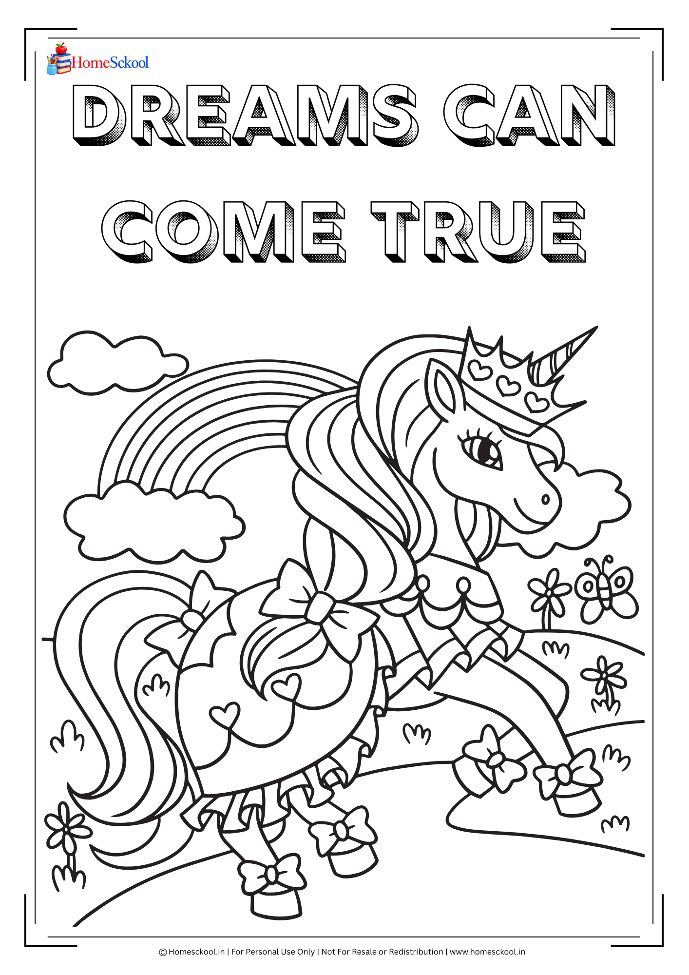 Unicorn Quotes Coloring Book (Printable PDF) - Image 2