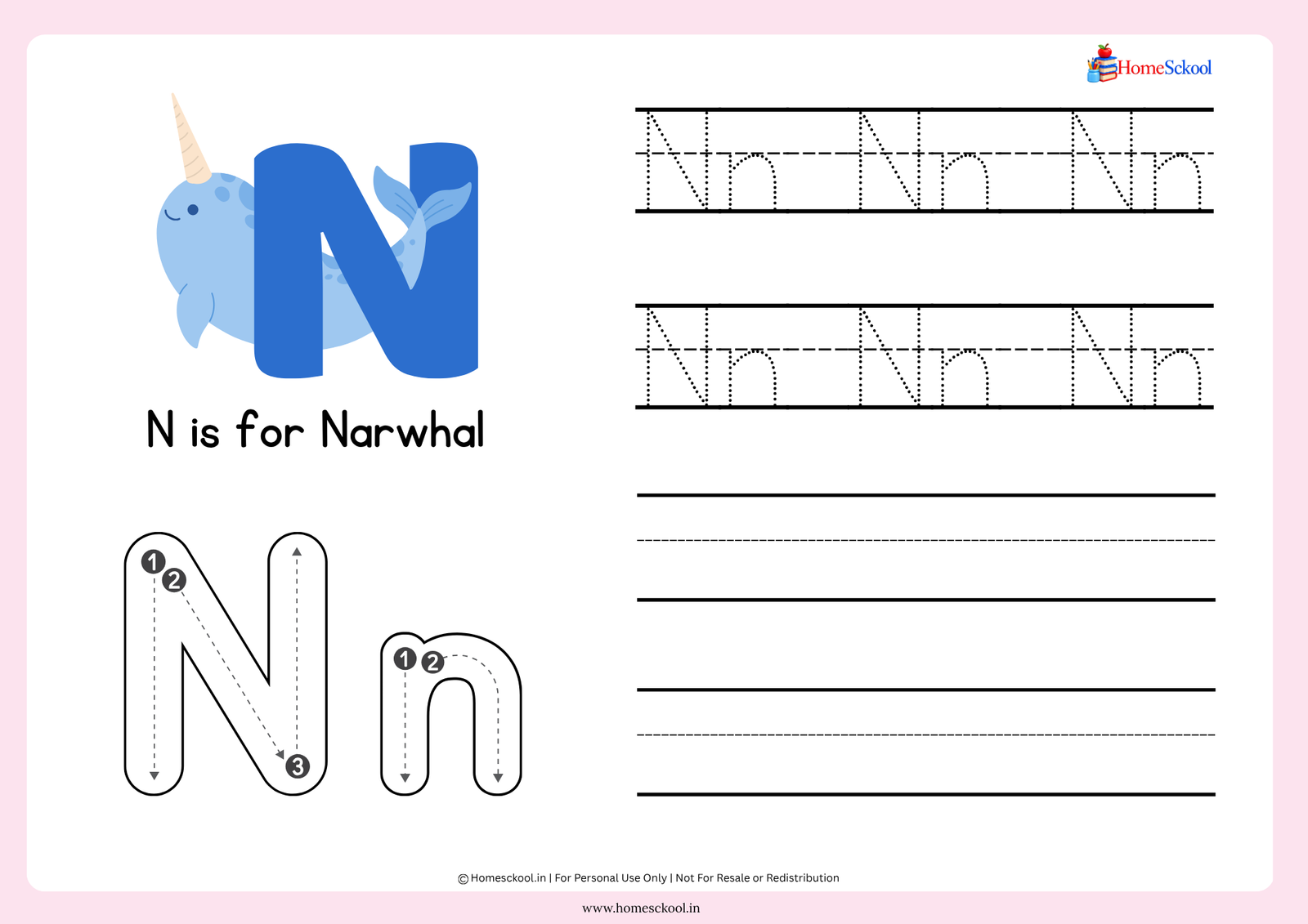 Alphabet Tracing Workbook A–Z (Printable PDF) - Image 4