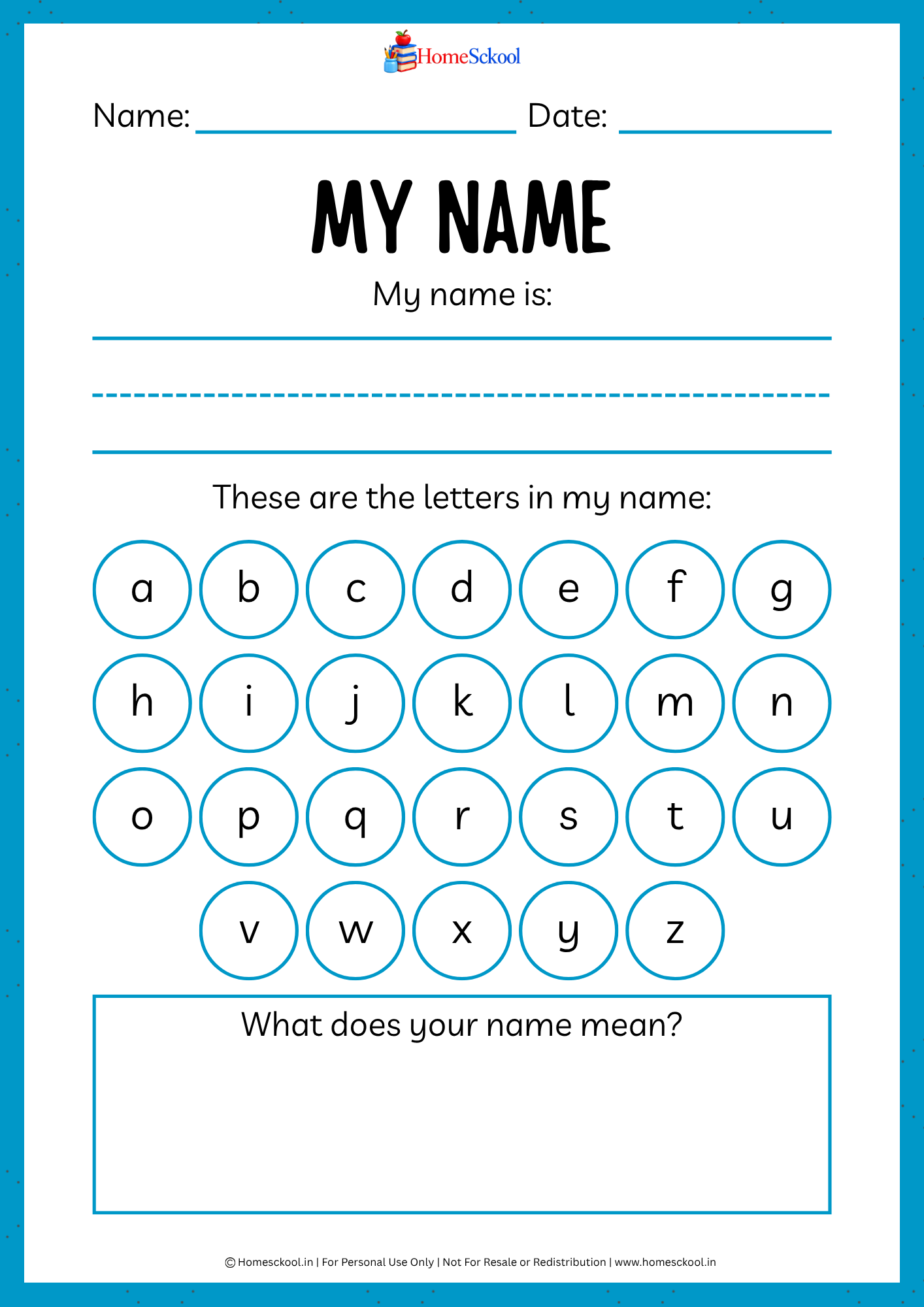 Preschool Alphabet Workbook A–Z (Printable PDF) - Image 2