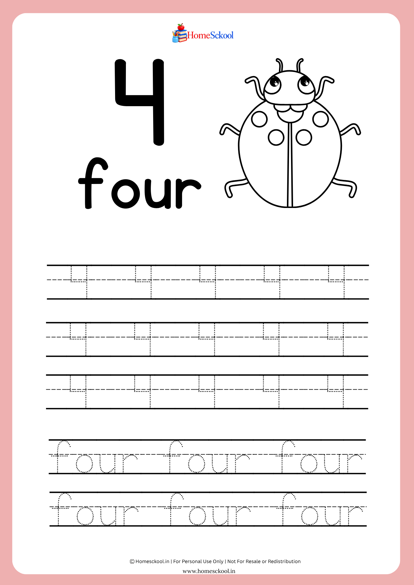 Number Tracing Workbook 1–9 (Printable PDF) - Image 6