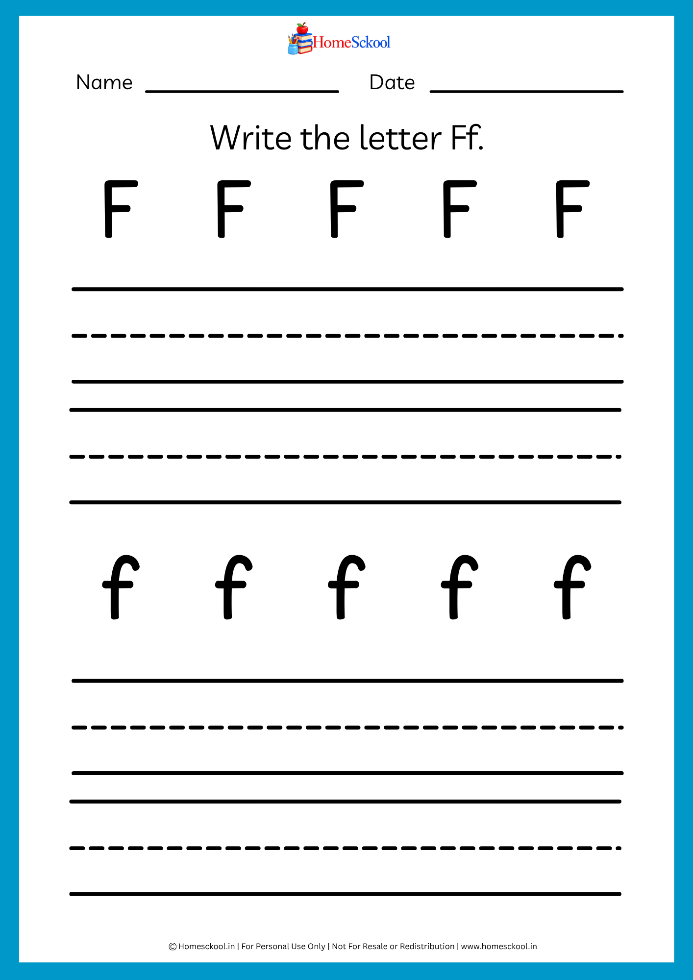 Preschool Alphabet Workbook A–Z (Printable PDF) - Image 9