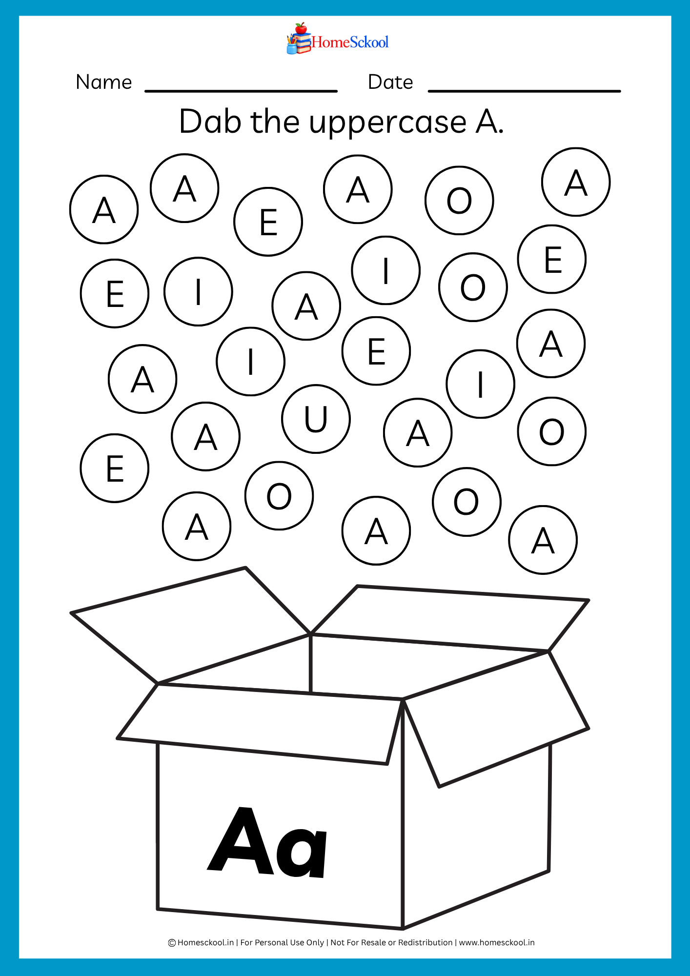 Preschool Alphabet Workbook A–Z (Printable PDF) - Image 5