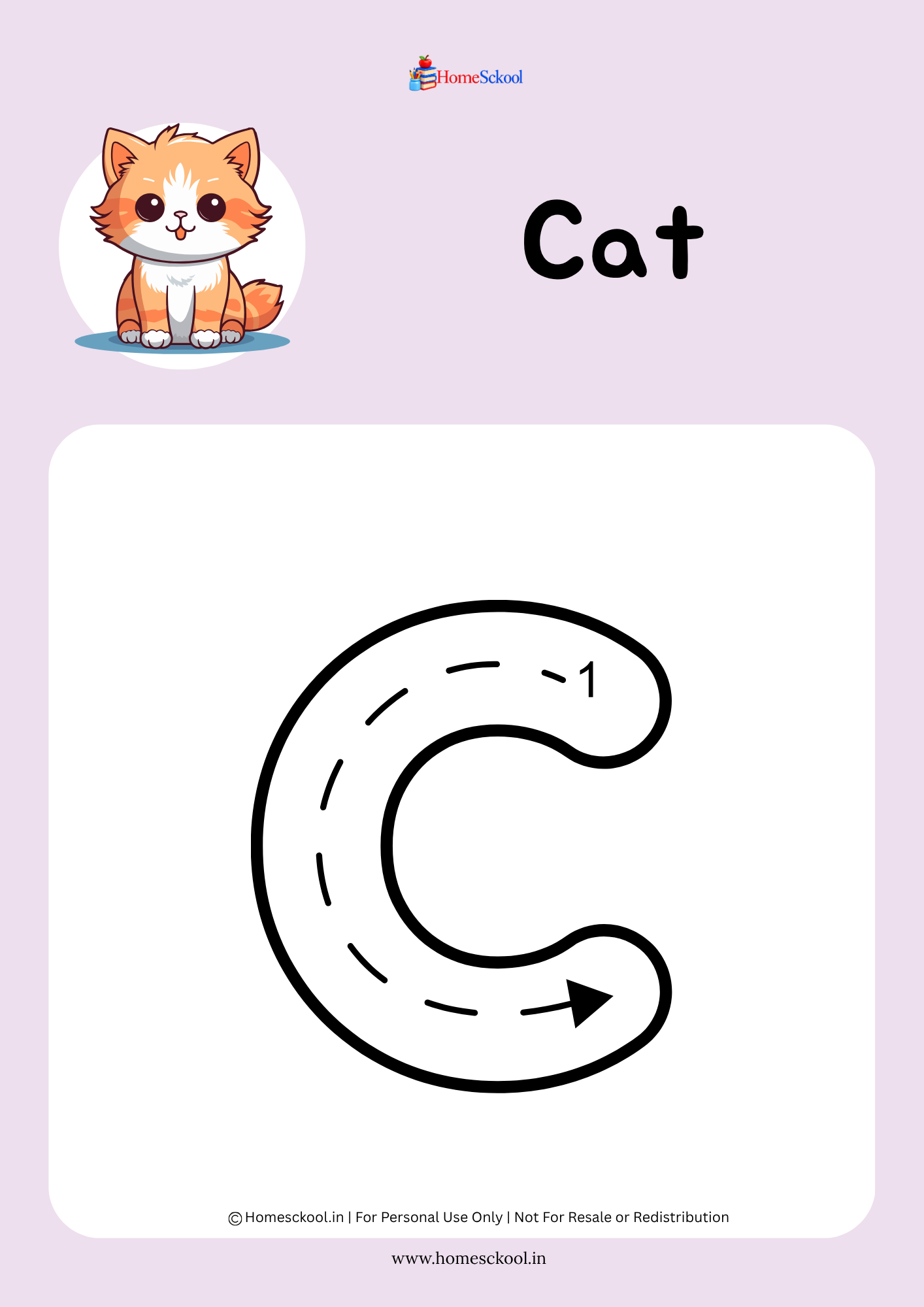 Animal Alphabet Uppercase Tracing Workbook (Printable PDF) - Image 6