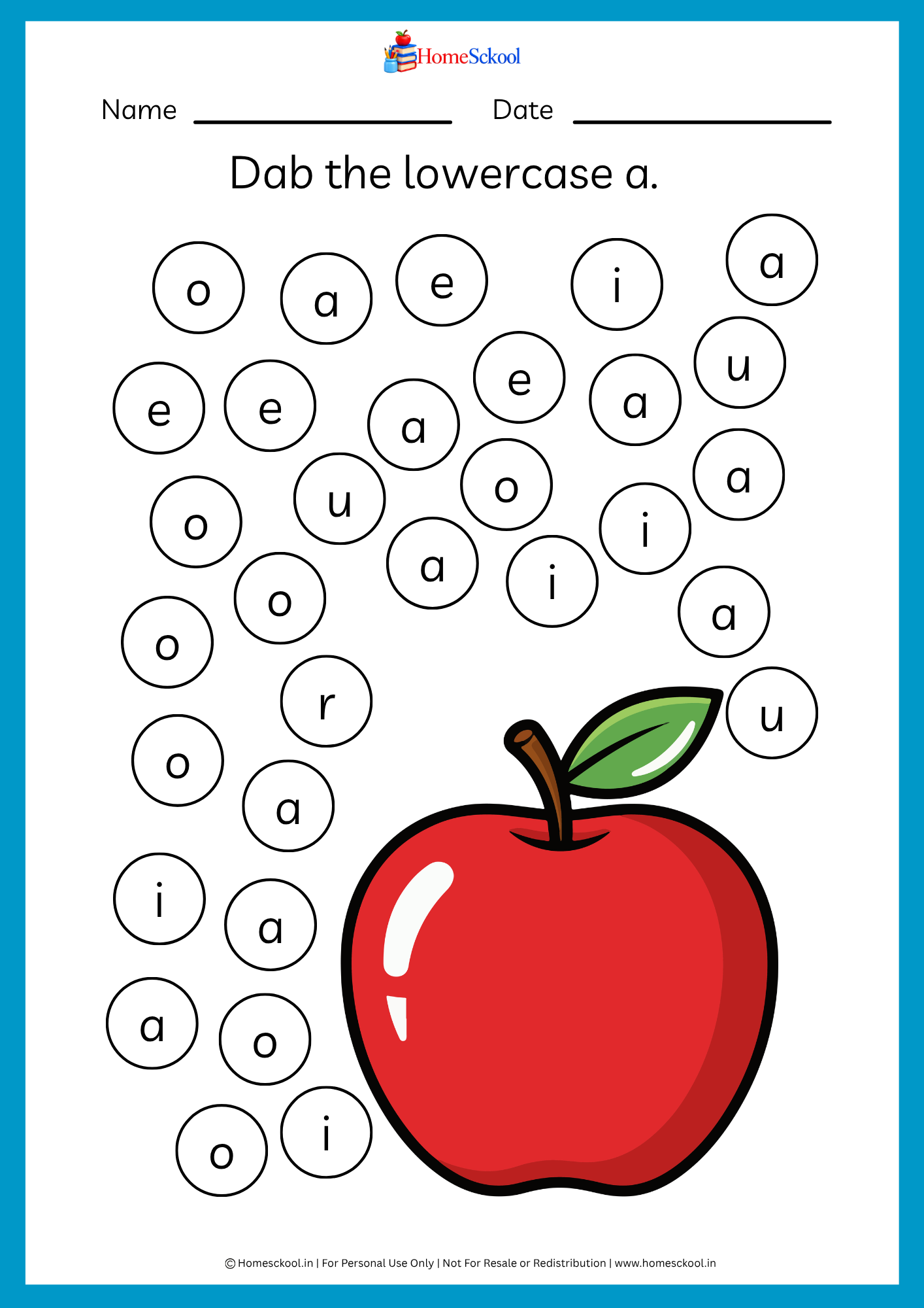Preschool Alphabet Workbook A–Z (Printable PDF) - Image 6