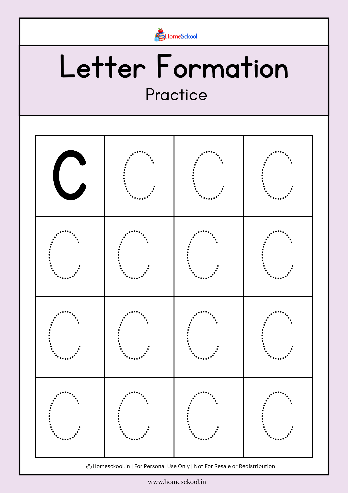 Animal Alphabet Uppercase Tracing Workbook (Printable PDF) - Image 7