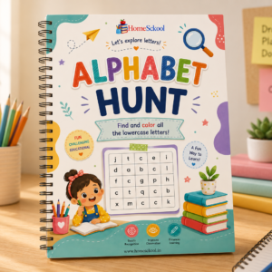 Alphabet Hunt Workbook (Printable PDF)