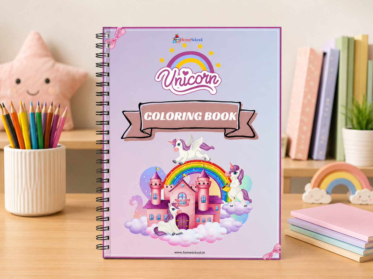 Unicorn Quotes Coloring Book (Printable PDF)