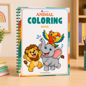 Animal Alphabet Coloring Book (Printable PDF)