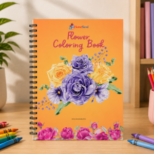 Flower Coloring Book (Printable PDF)