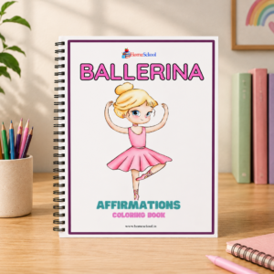 Ballerina Affirmations Coloring Book (Printable PDF)