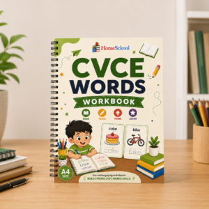 CVCe Phonics Workbook for Kindergarten (Printable PDF)