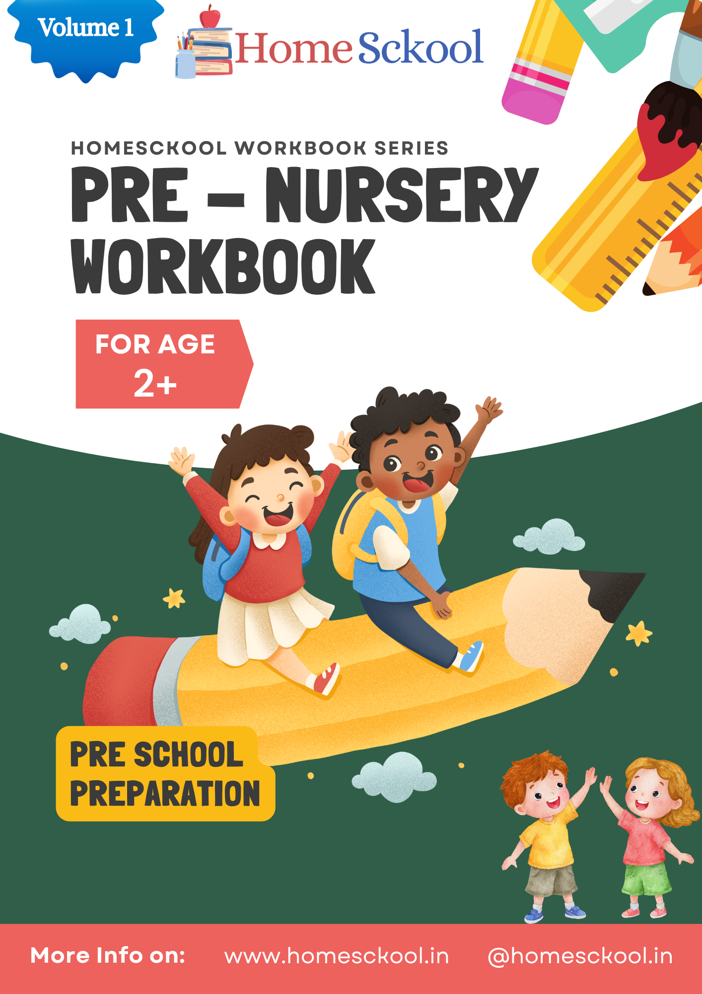 Pre-Nursery Learning Workbook, Age 2+ (Printable PDF) - Image 2