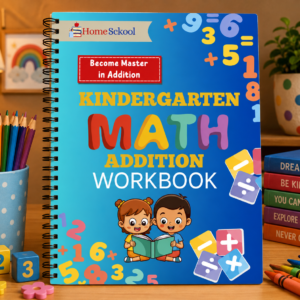 Kindergarten Addition Workbook – 3-Level Math Practice (PDF)