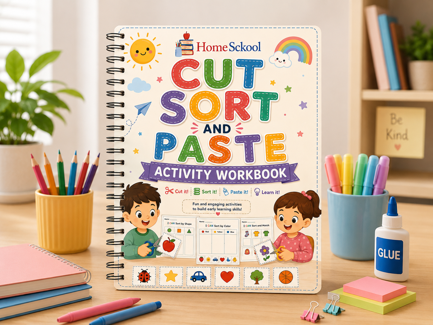Preschool Starter Bundle – 12 Printable Learning Workbooks (Ages 2–6) - Image 7