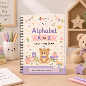 Pastel Alphabet A-Z Learning Book (Printable PDF)