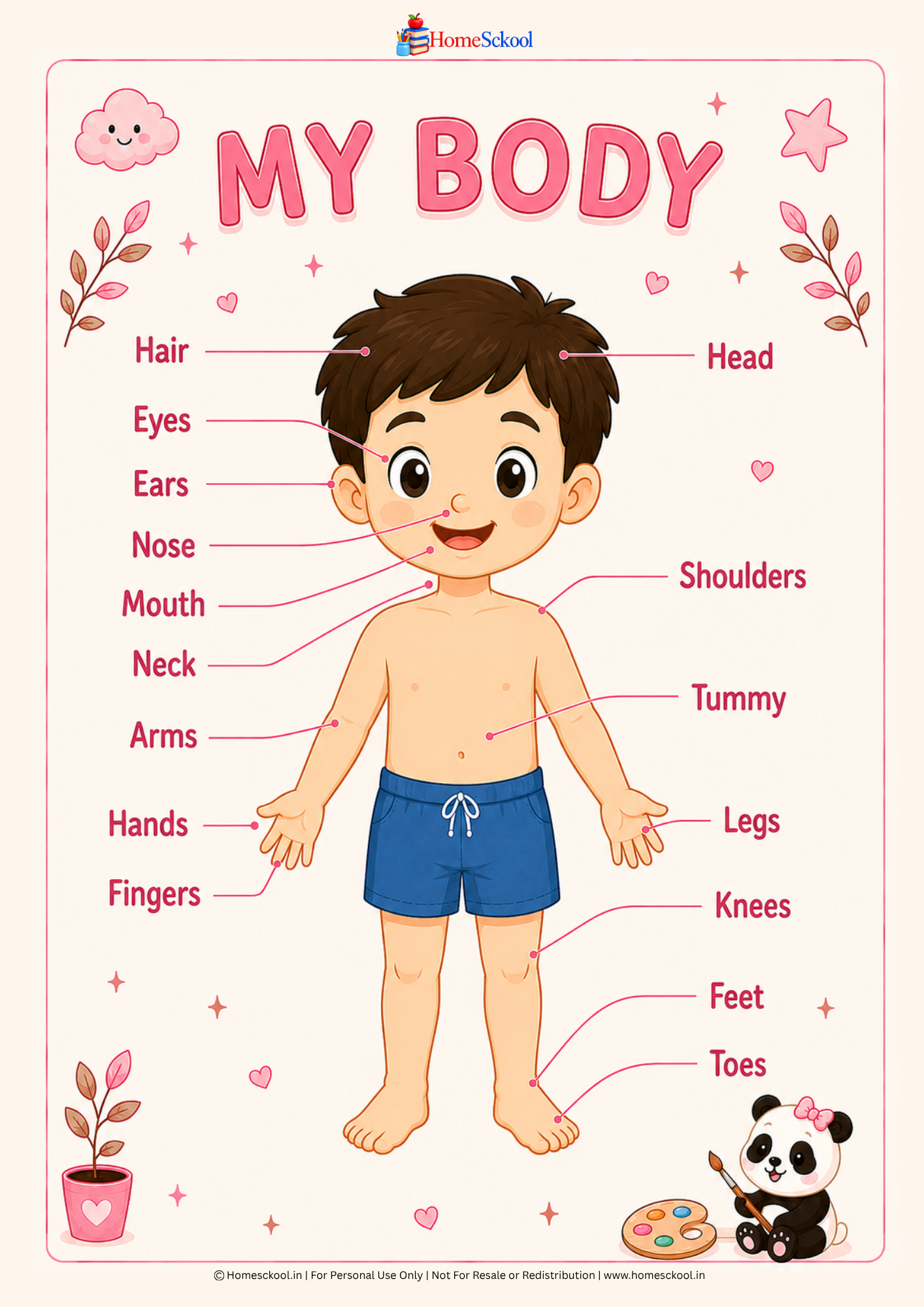My First Learning β A Basic Learning Book for Little Learners (Printable PDF) - Image 4