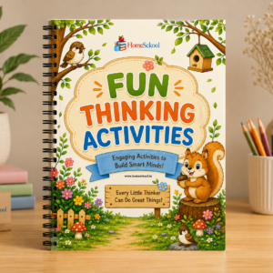 Fun Thinking Activities – Preschool Brain & Logic Workbook (Printable PDF)