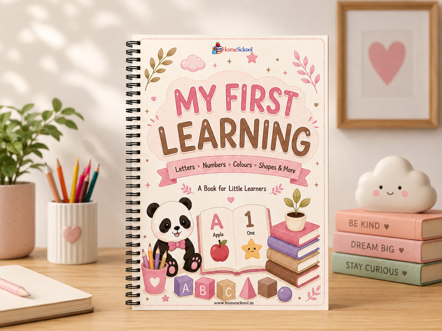 My First Learning β A Basic Learning Book for Little Learners (Printable PDF)